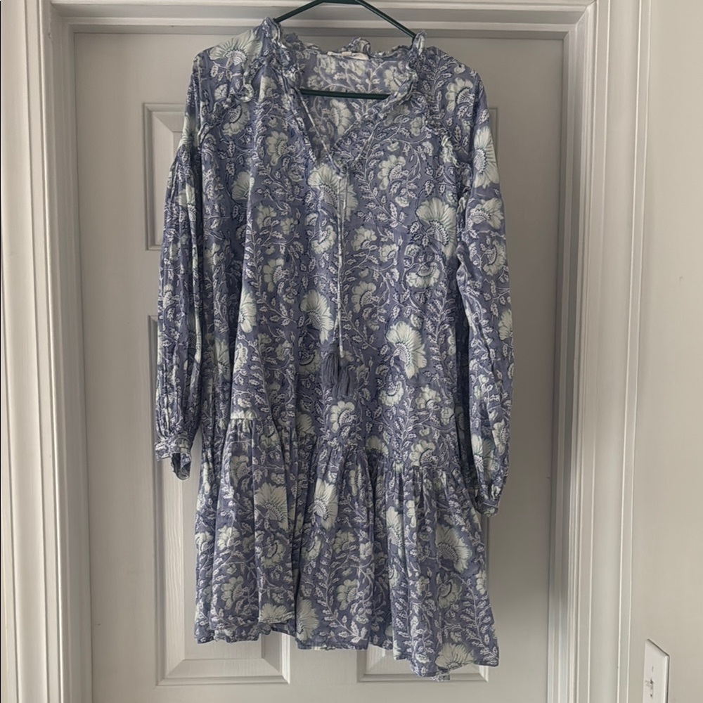 Ophelia and Indigo dress